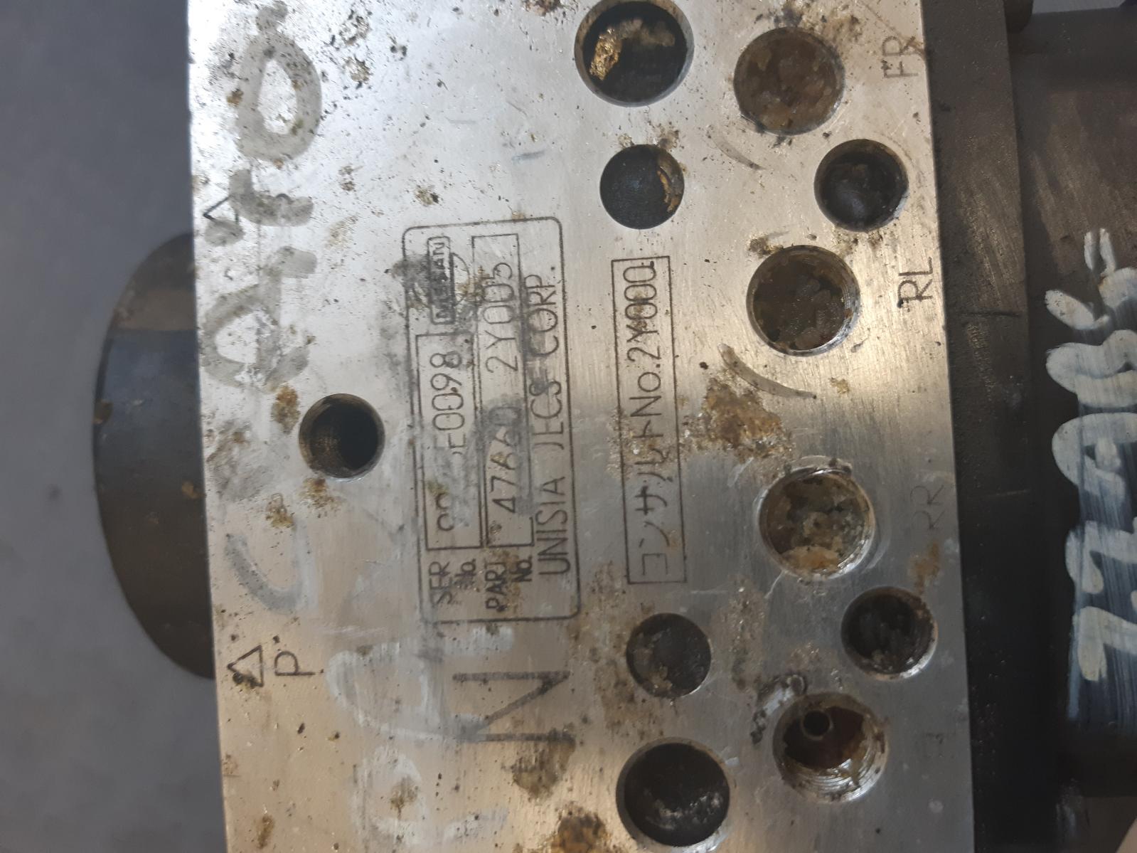 2003 NISSAN CEFIRO (NZ ONLY) Abs Pump/Modulator Contact us for Photo