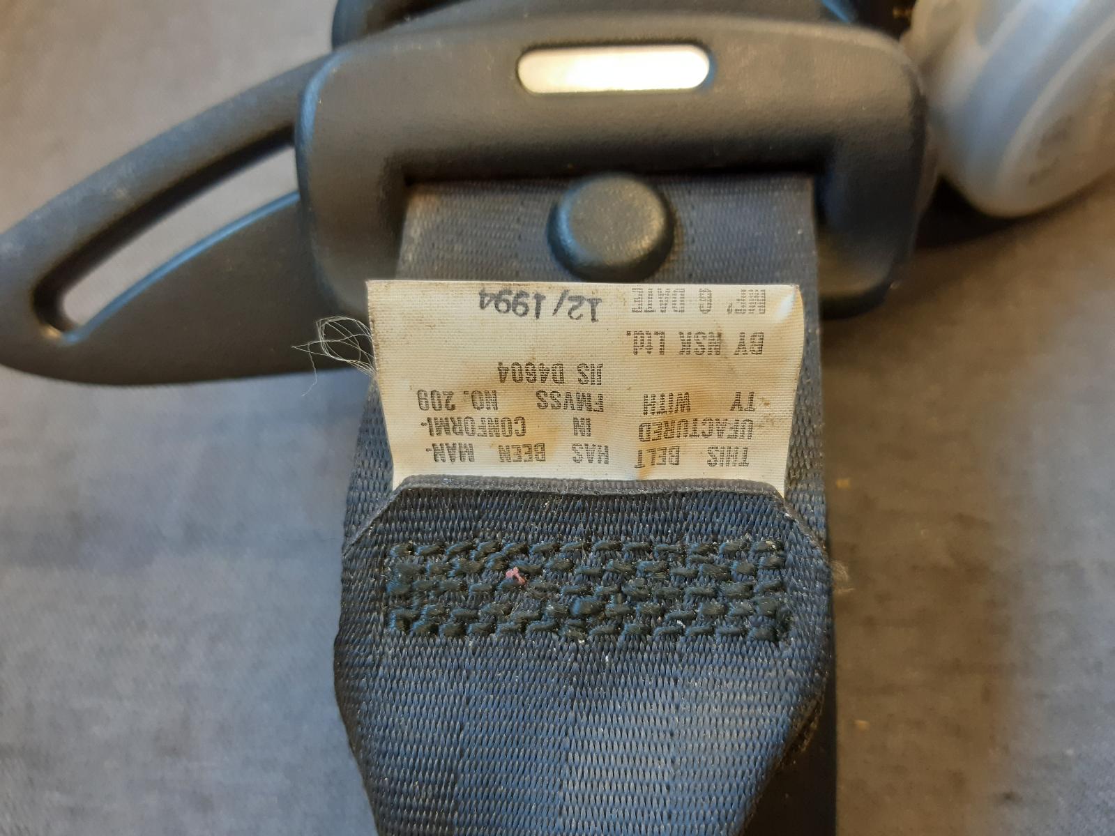 1995 MITSUBISHI FTO Seatbelt/Stalk Contact us for Photo