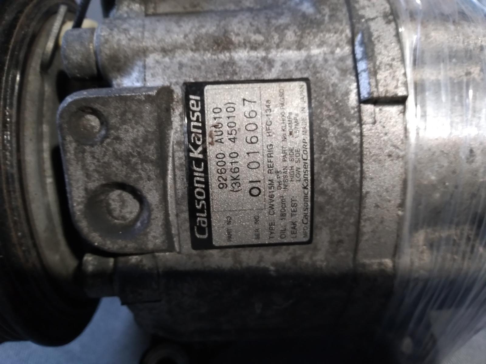 2002 NISSAN PRIMERA A/C Compressor Contact us for Photo