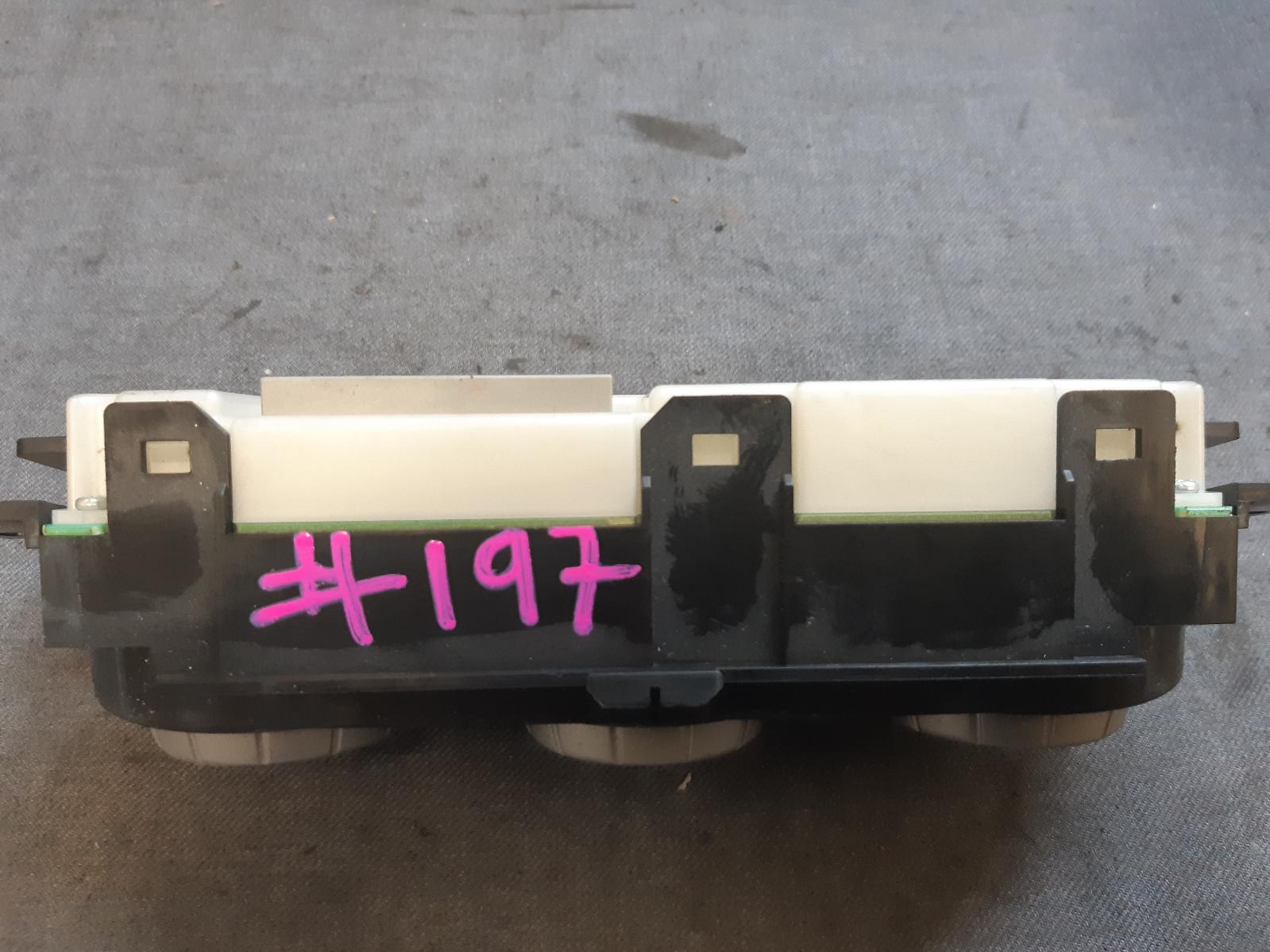 2008 NISSAN XTRAIL Heater/Ac Controls Contact us for Photo