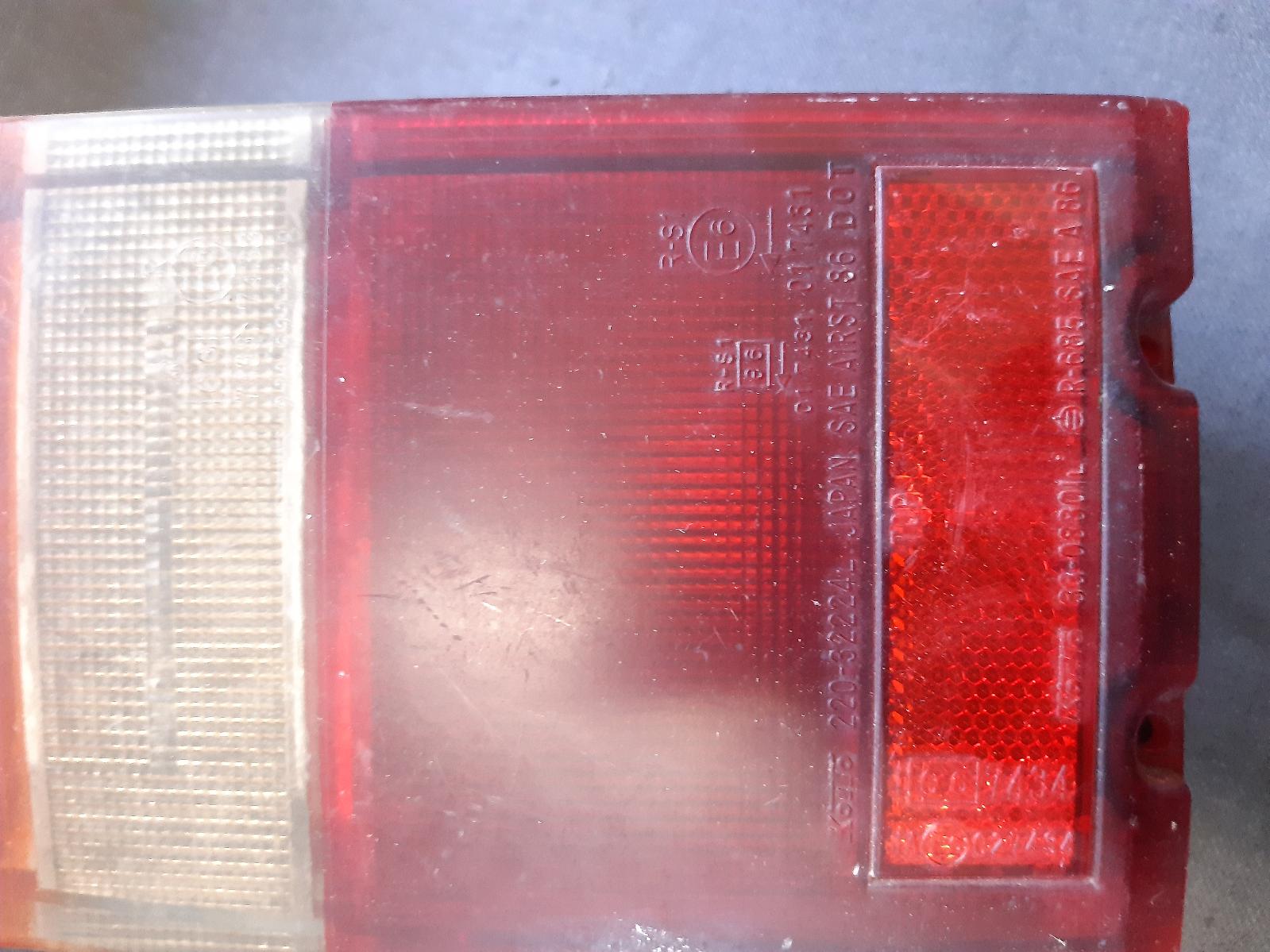 1996 SUZUKI VITARA Left Taillight Contact us for Photo