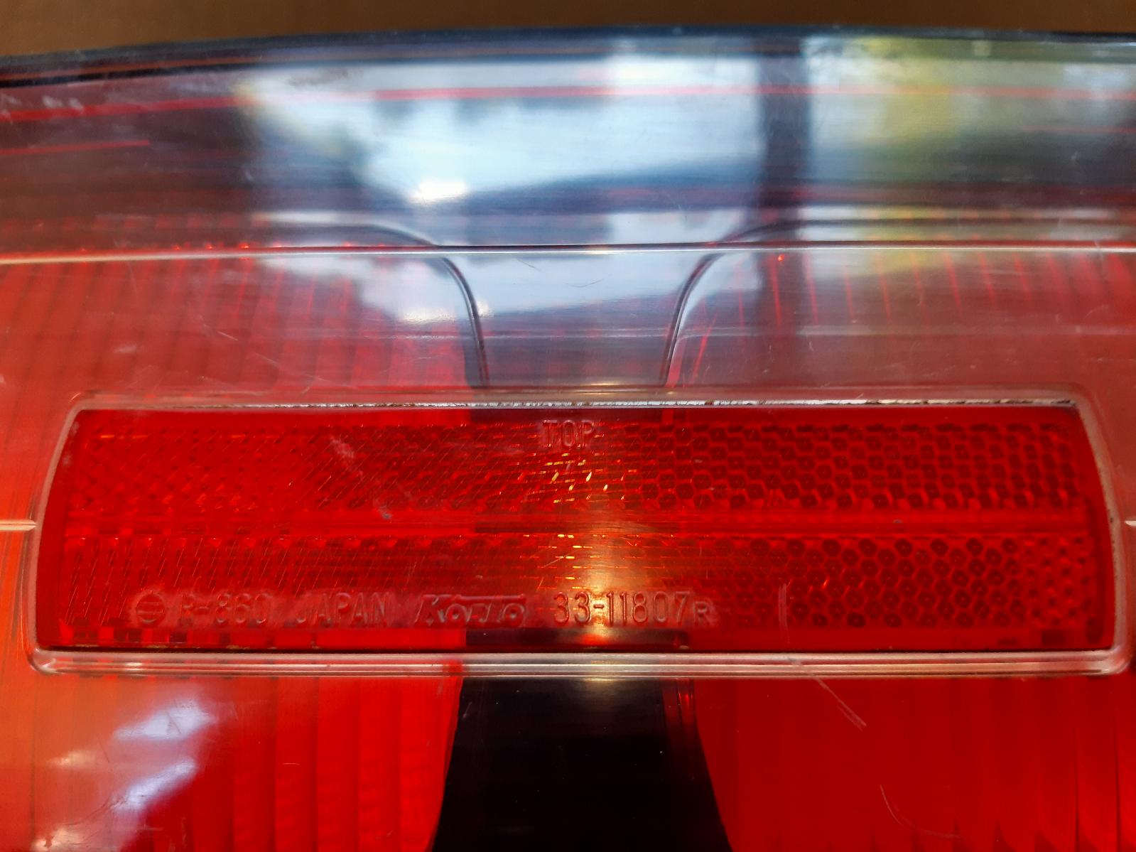 1994 TOYOTA CAMRY Right Taillight Contact us for Photo