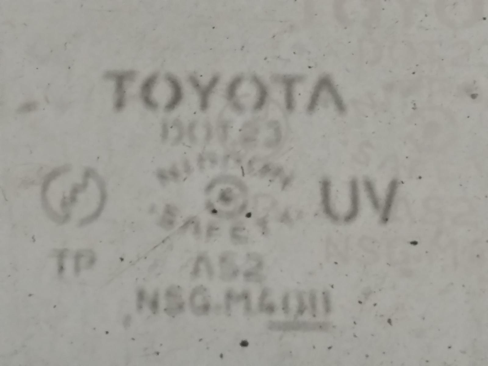 2001 TOYOTA OPA (NZ ONLY) Left Front Door Window Contact us for Photo