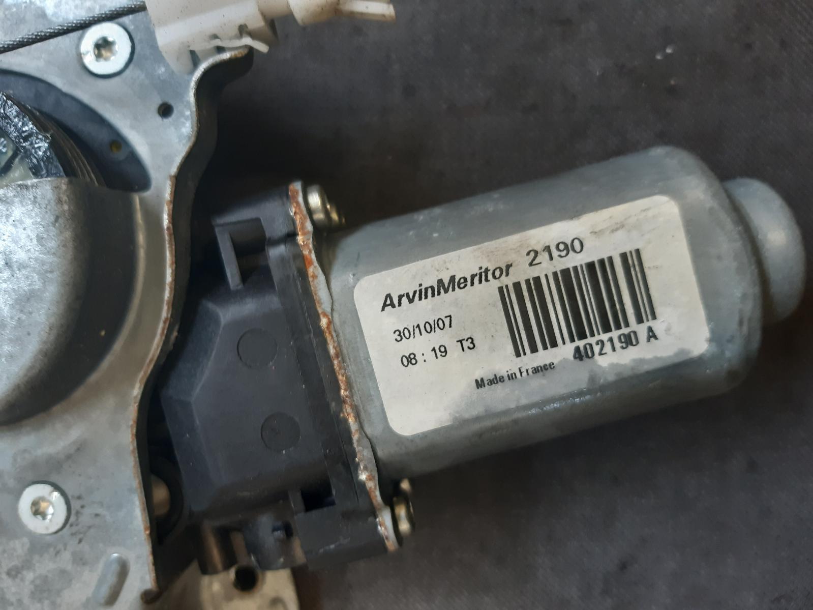 2008 NISSAN DUALIS Right Rear Wnd Reg/Motor Contact us for Photo
