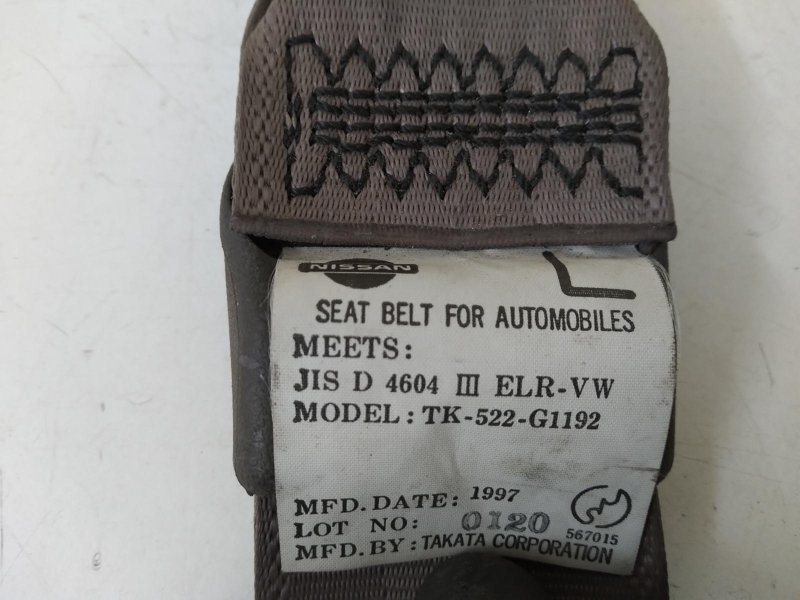 1997 NISSAN BLUEBIRD Seatbelt/Stalk Contact us for Photo