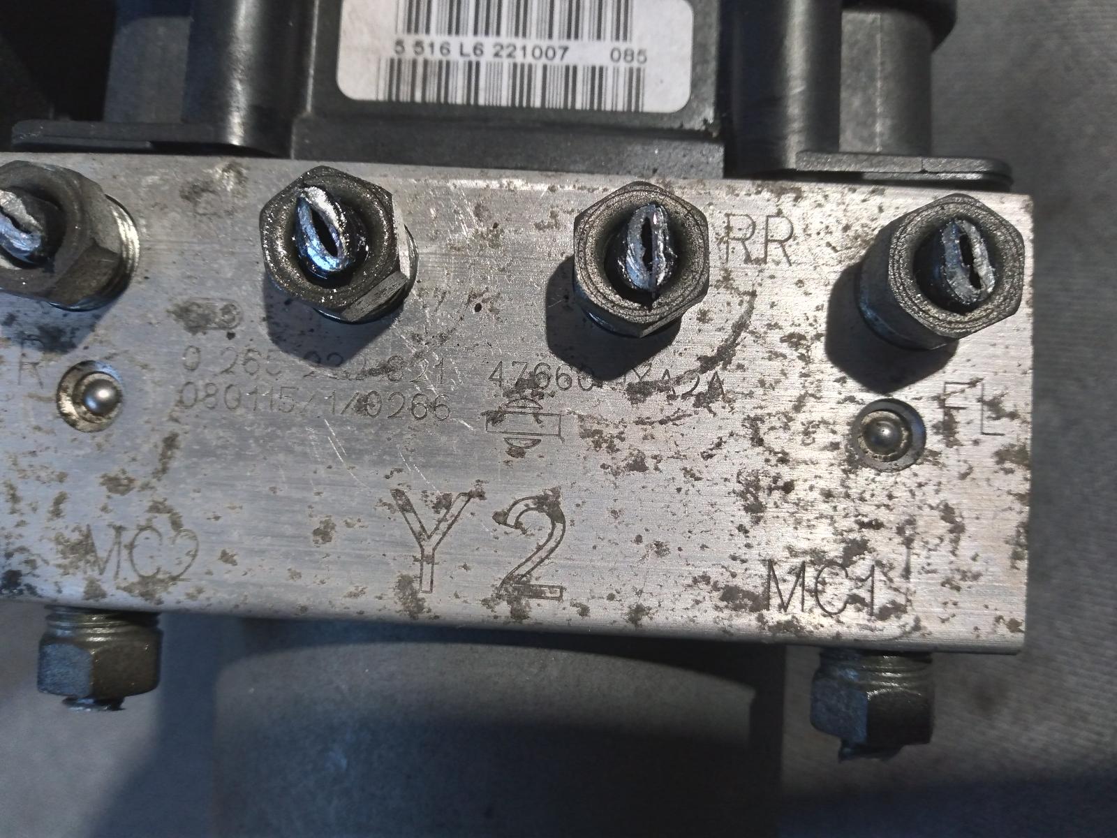 2008 NISSAN DUALIS Abs Pump/Modulator Contact us for Photo