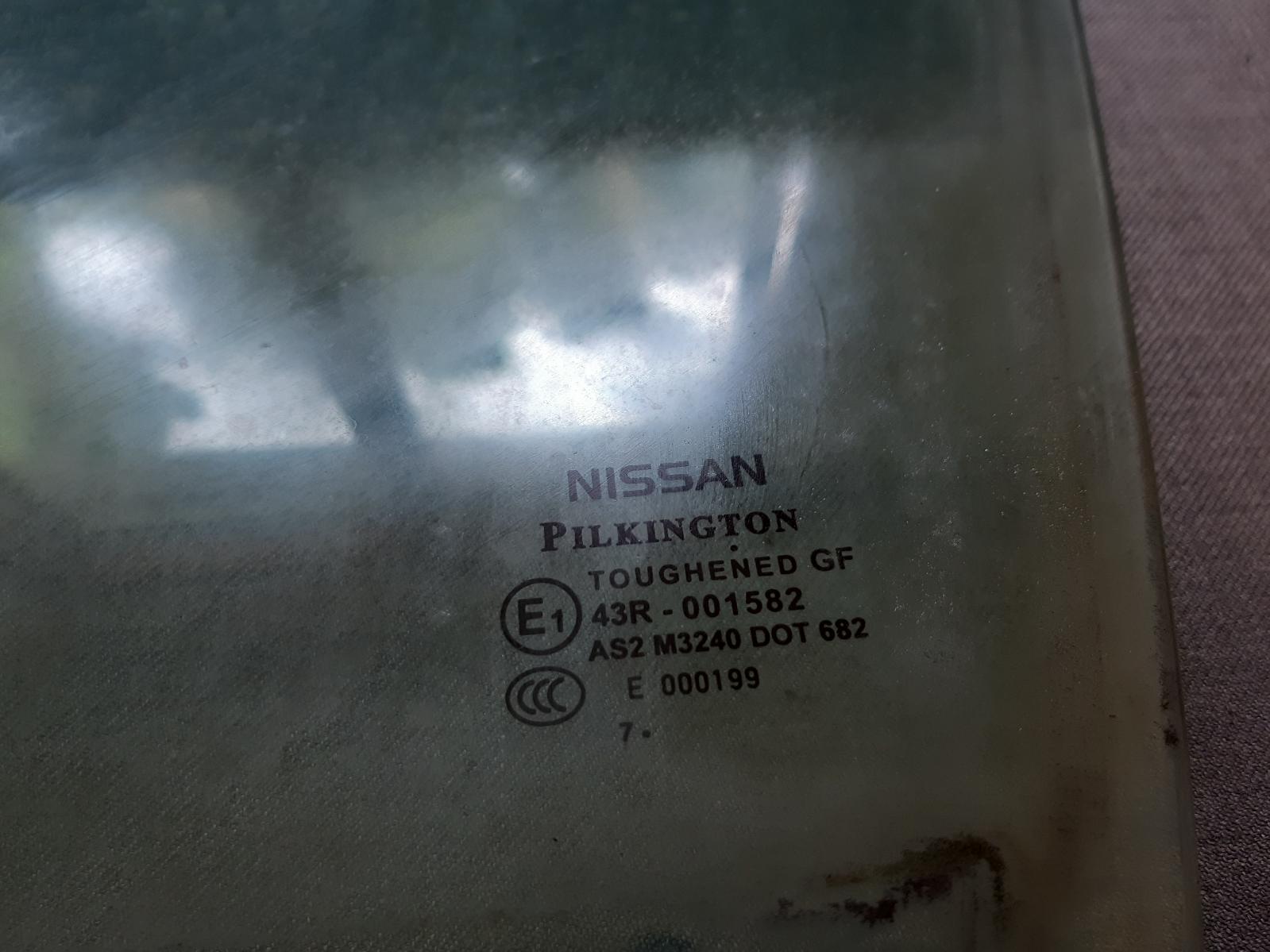 2008 NISSAN DUALIS Left Front Door Window Contact us for Photo