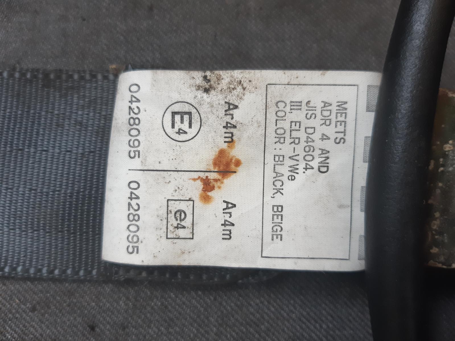 2001 LEXUS IS200/IS300 Seatbelt/Stalk Contact us for Photo