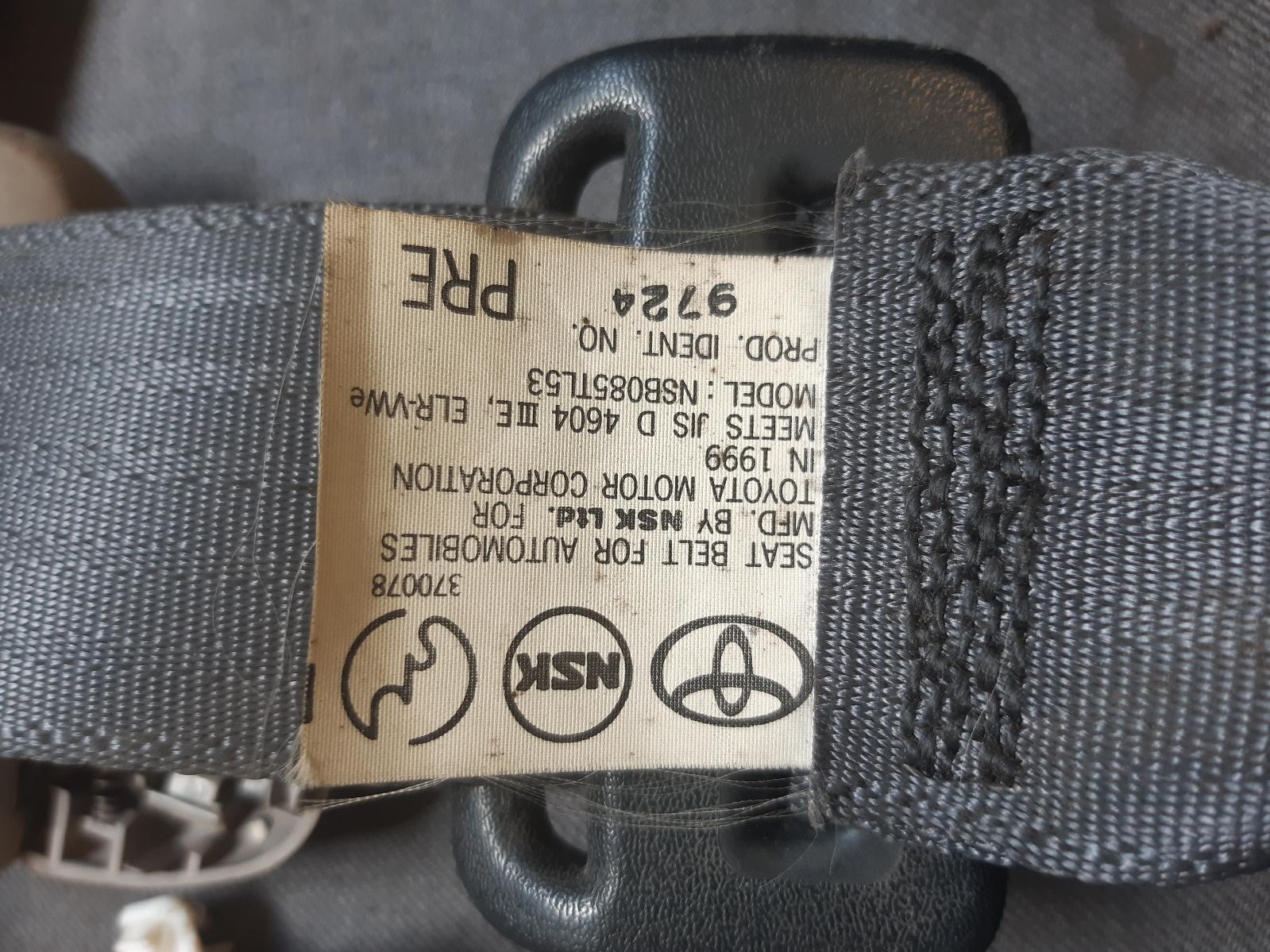 2001 LEXUS IS200/IS300 Seatbelt/Stalk Contact us for Photo