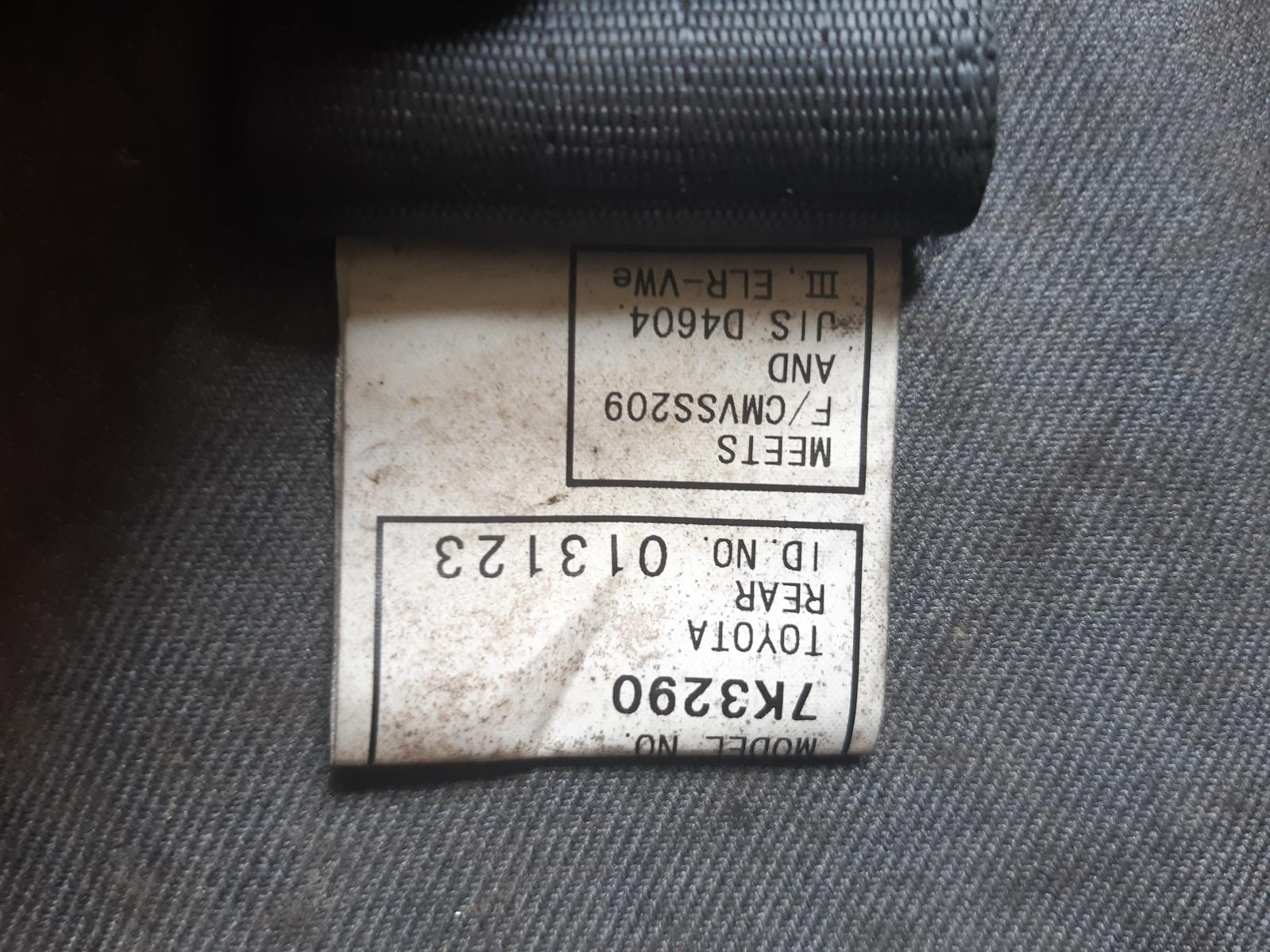 2001 LEXUS IS200/IS300 Seatbelt/Stalk Contact us for Photo