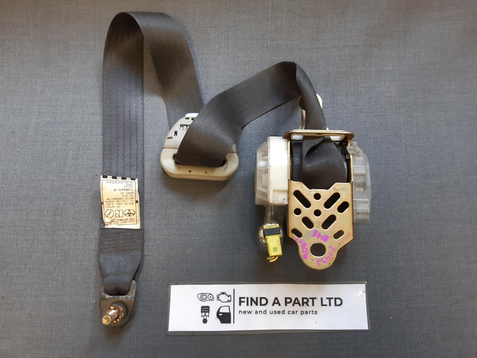 View Auto part Seatbelt/Stalk TOYOTA FUN CARGO (NZ ONLY) 2004