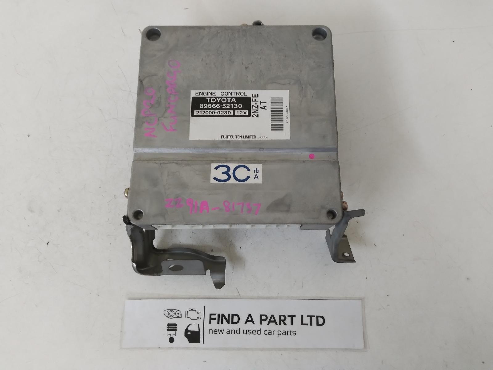View Auto part Ecu TOYOTA FUN CARGO (NZ ONLY) 2002