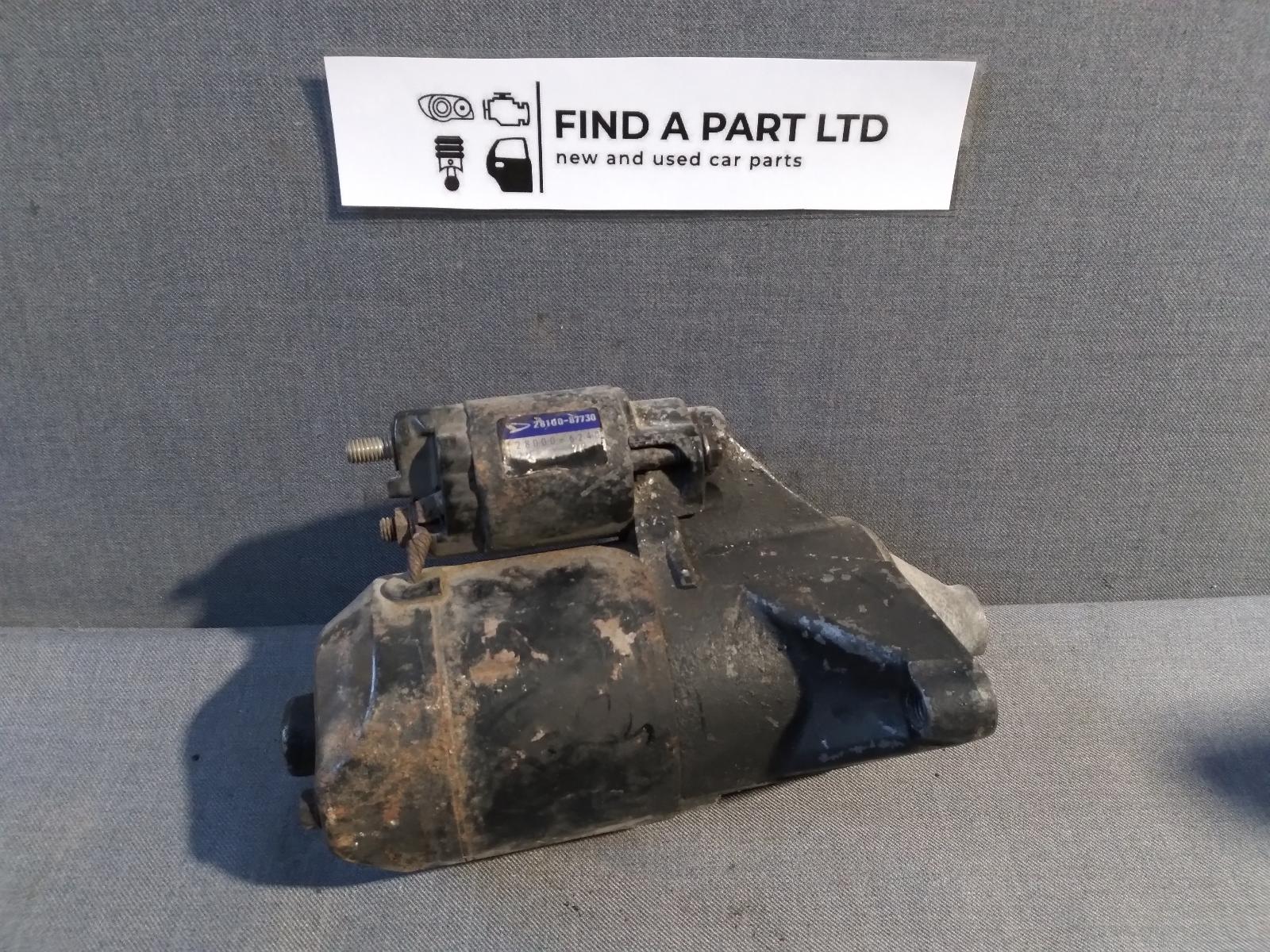 View Auto part Starter DAIHATSU CHARADE 1987