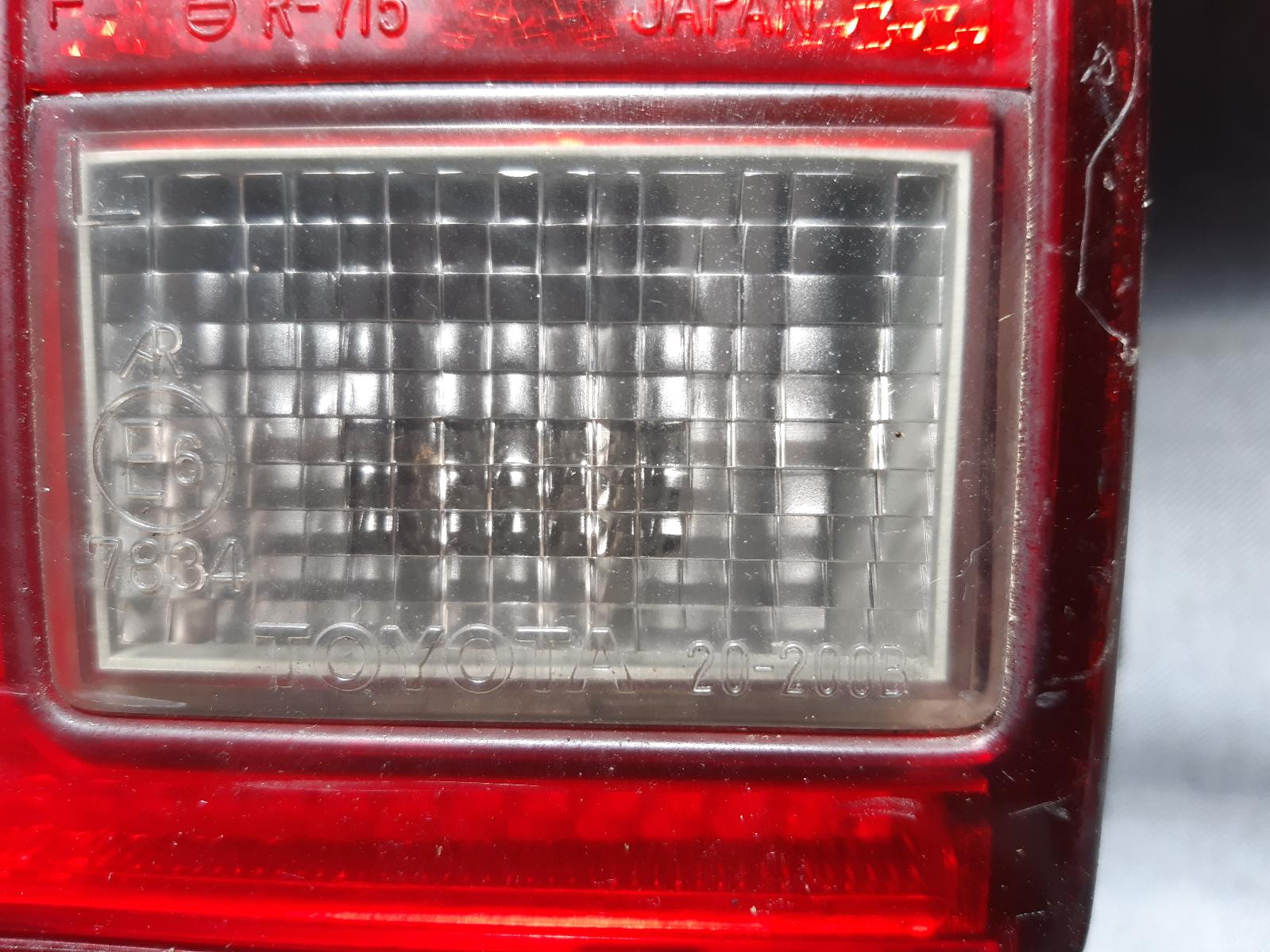 1990 TOYOTA CORONA Left Taillight Contact us for Photo
