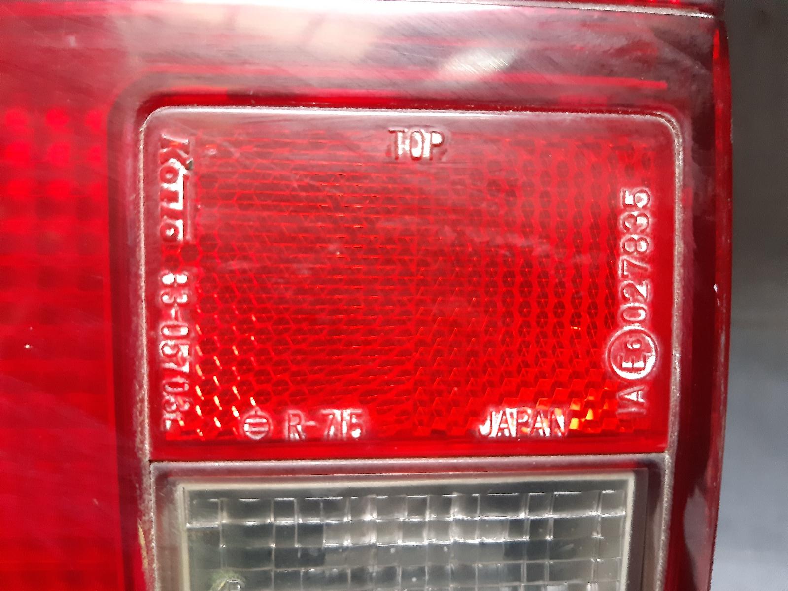 1990 TOYOTA CORONA Left Taillight Contact us for Photo