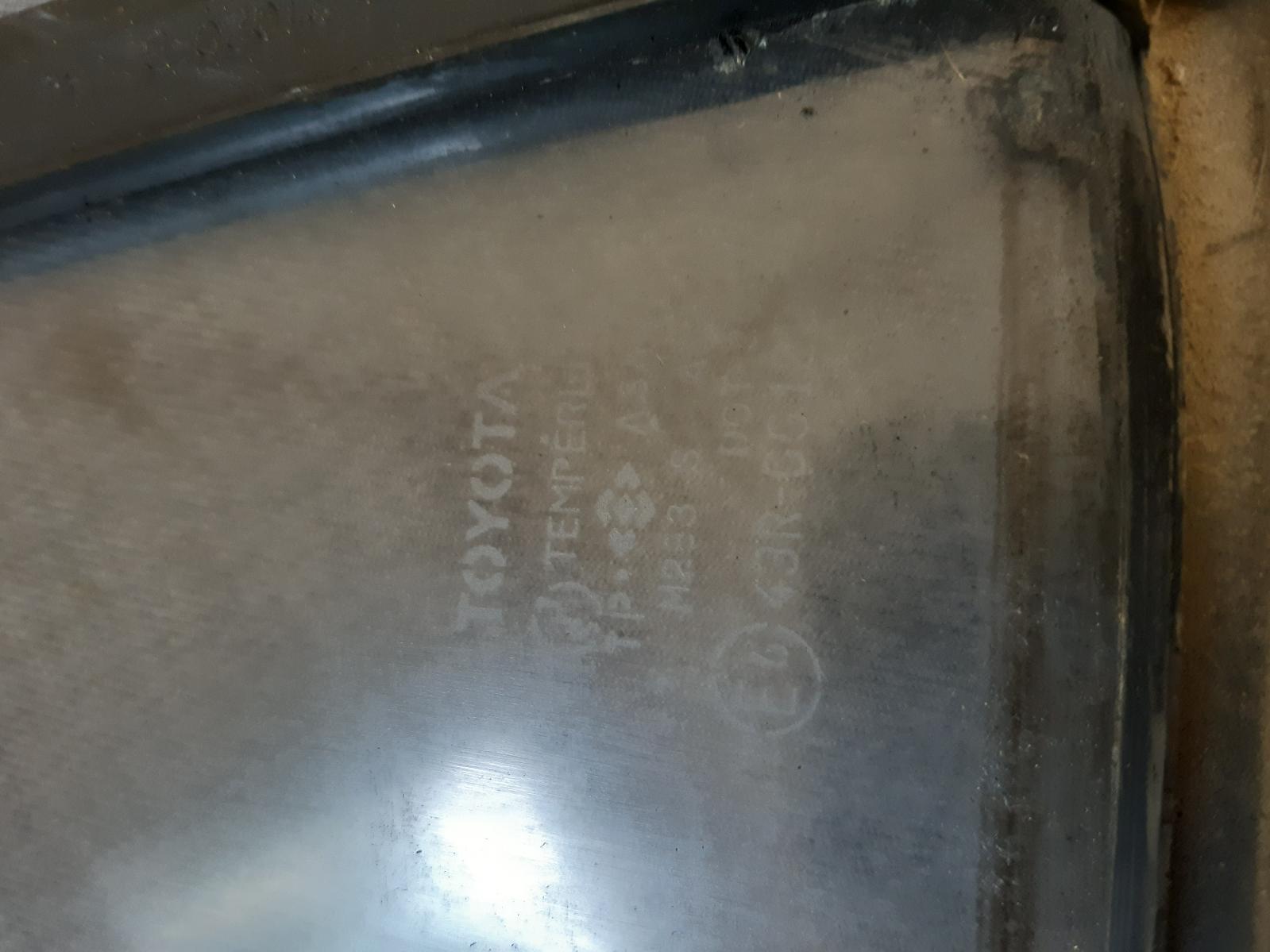 1996 TOYOTA CALDINA Right Rear 1/4 Door Glass Contact us for Photo