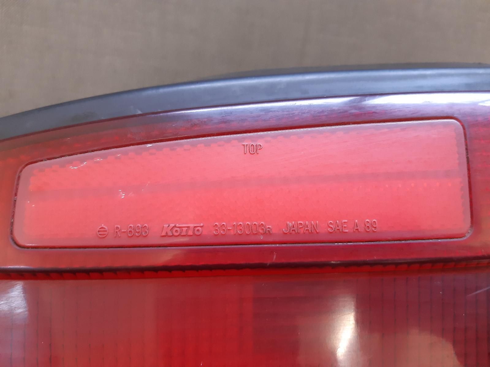 1992 TOYOTA PASEO Right Taillight Contact us for Photo