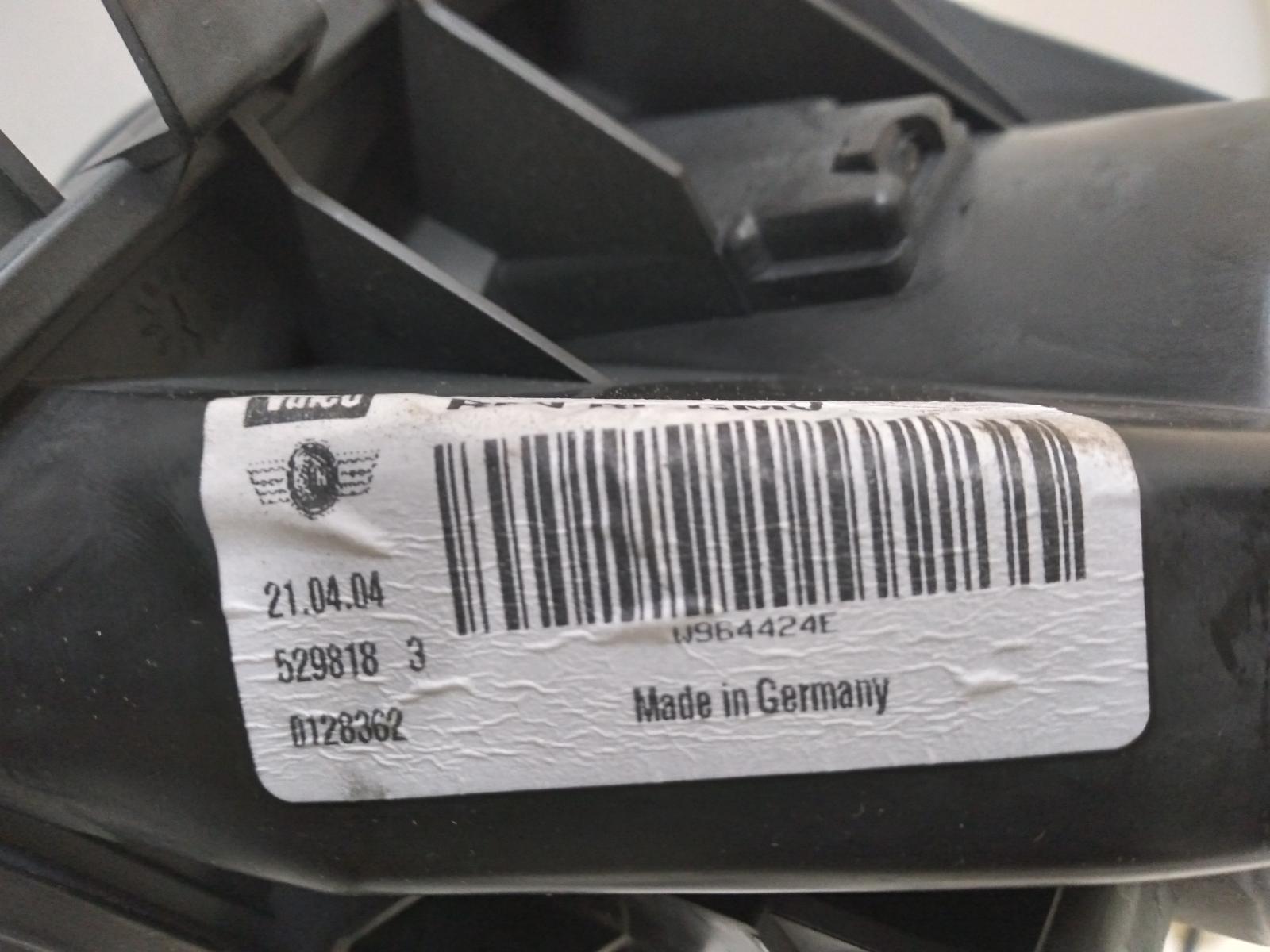 2004 MINI COOPER Heater Fan Motor Contact us for Photo