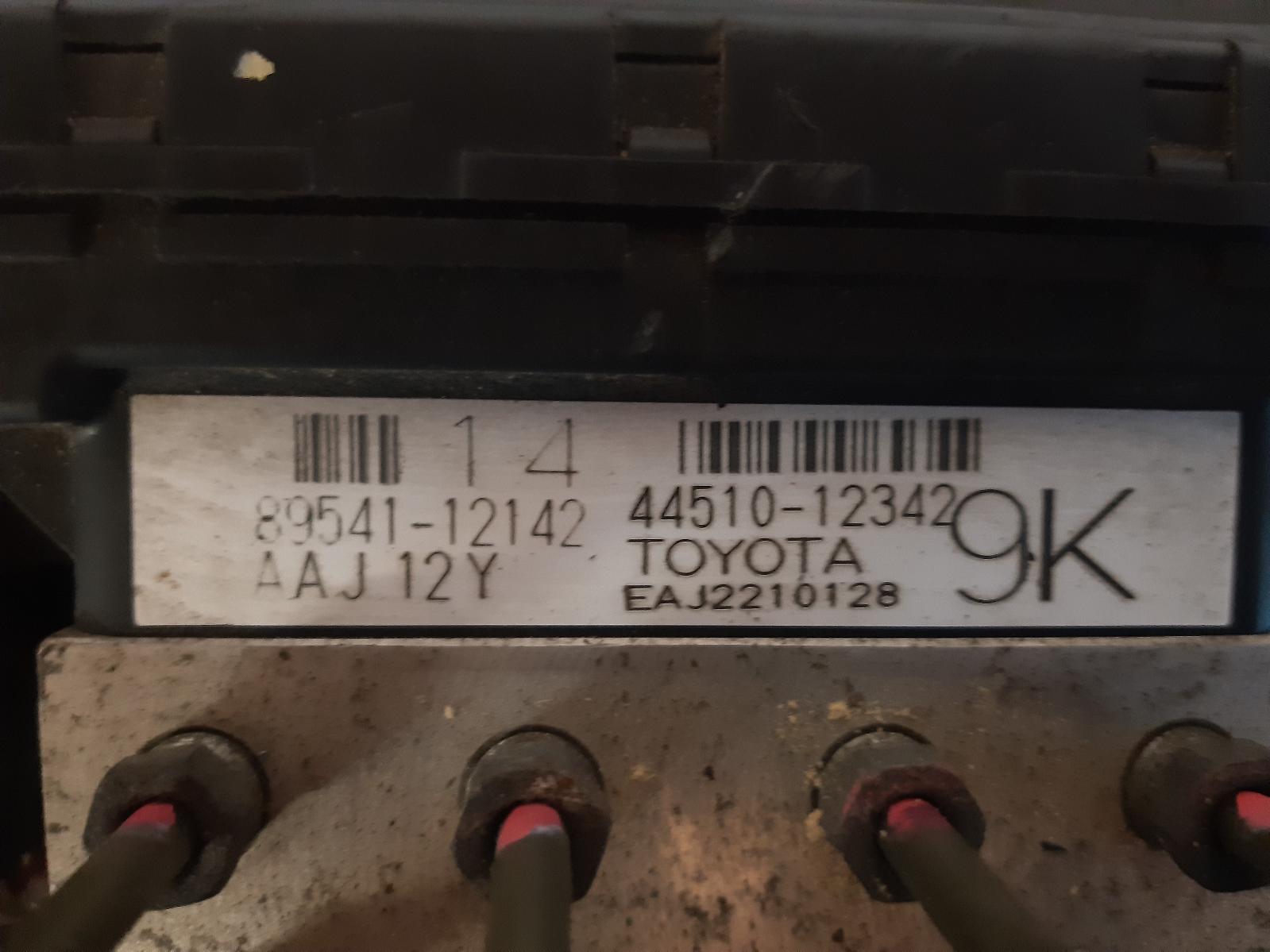 2003 TOYOTA SPACIO NZ Abs Pump/Modulator Contact us for Photo
