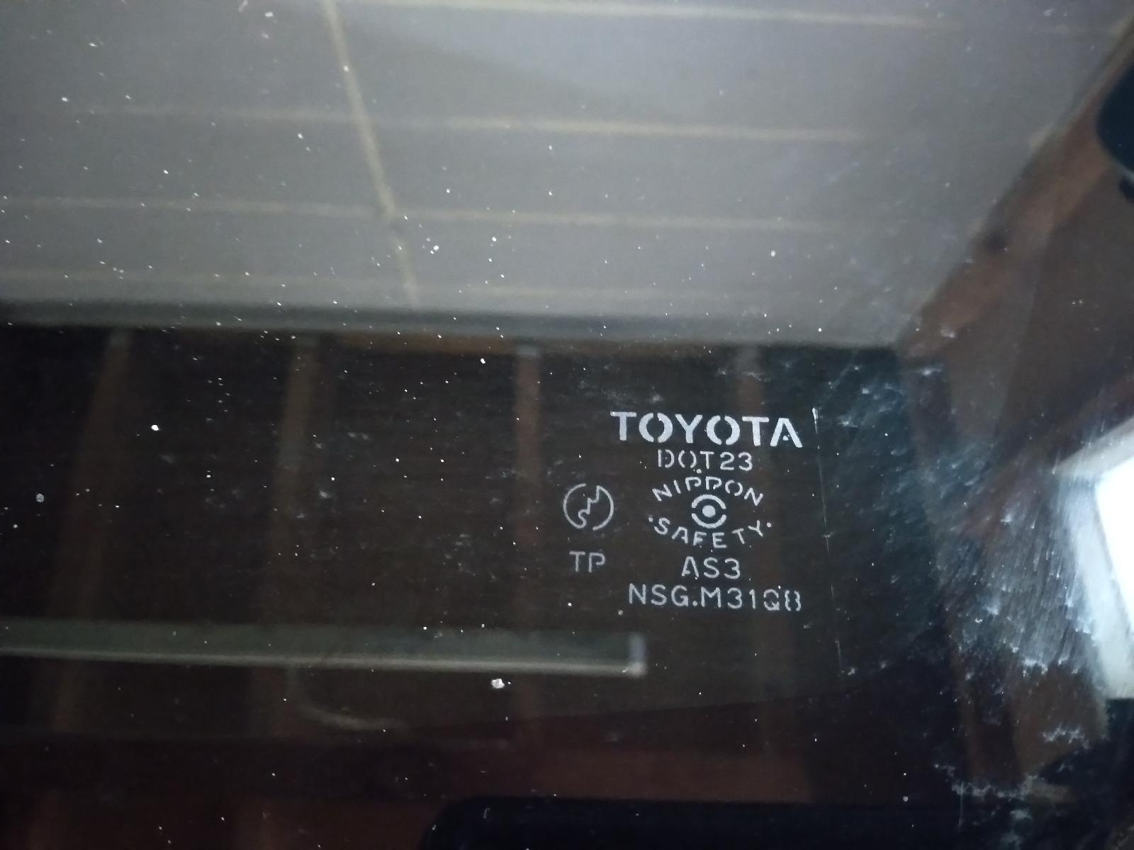 2003 TOYOTA OPA (NZ ONLY) Left Rear Side Glass Contact us for Photo