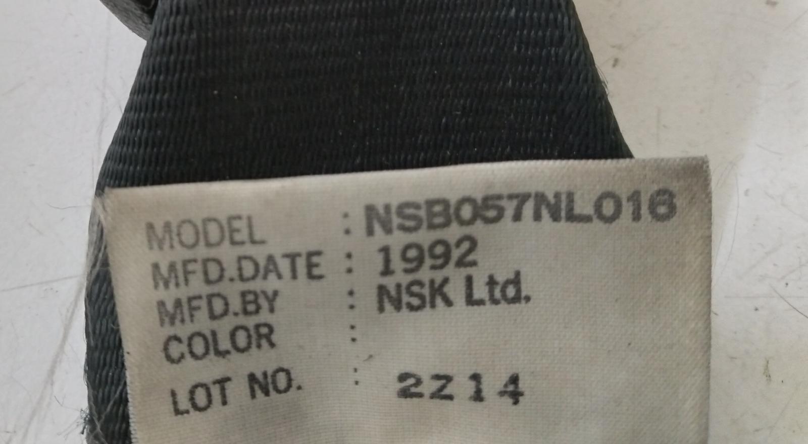 1990 NISSAN PRIMERA Seatbelt/Stalk Contact us for Photo