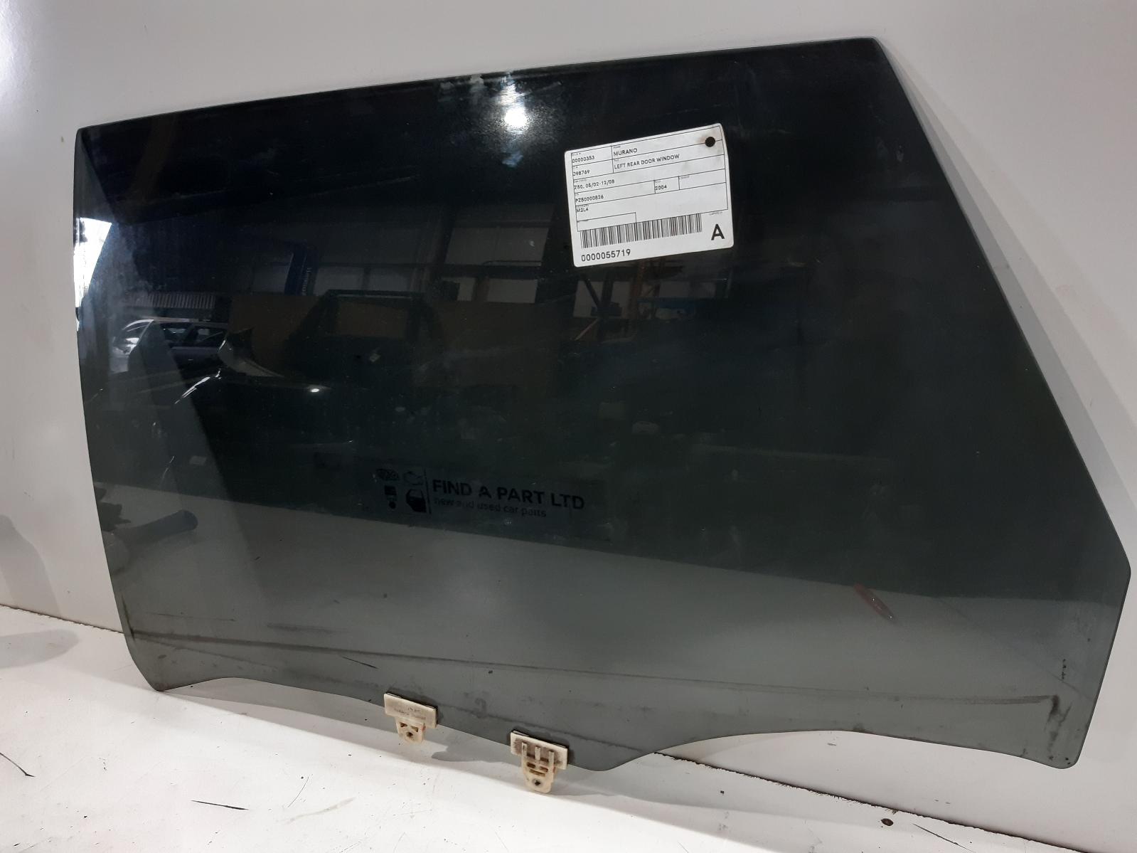 View Auto part Left Rear Door Window NISSAN MURANO 2004